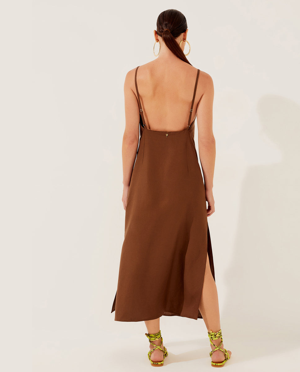AGUA DE COCO Abacaxi Embroidered Dress | MELIE AGUA DE COCO Abacaxi Embroidered Dress | MELIE